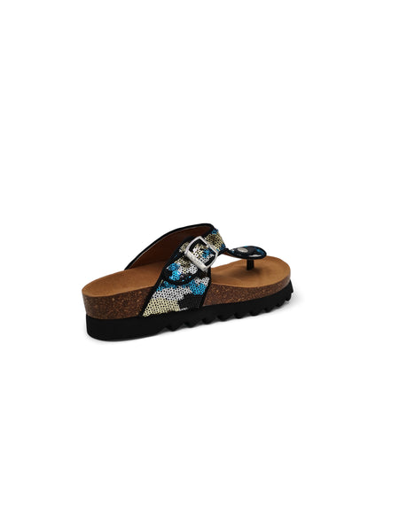 SALE Julz Jason Multi Blue Sequins