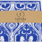 Tavola Biodegradable napkins - Abstract in Blue