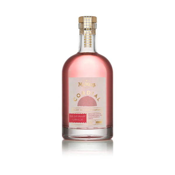 MaMere Rose Geranium & Vanilla Cordial 500ml