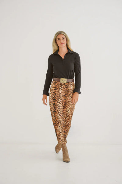 Just Cruizin Emily Cheetah Print Skirt