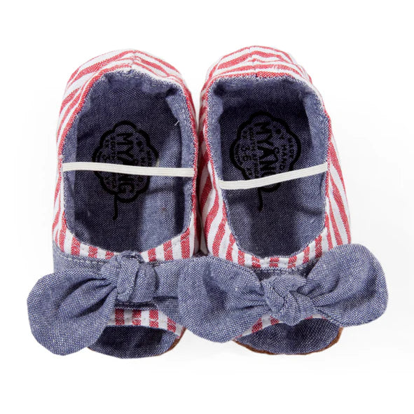 Myang Peeptoe / Girls - Nautical Stripe