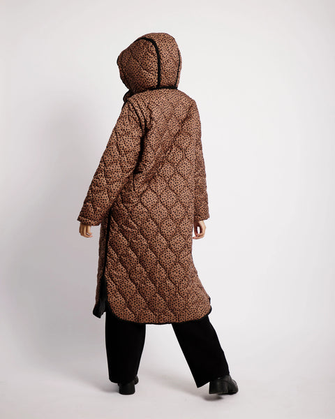 Quilted Puffer in Animal