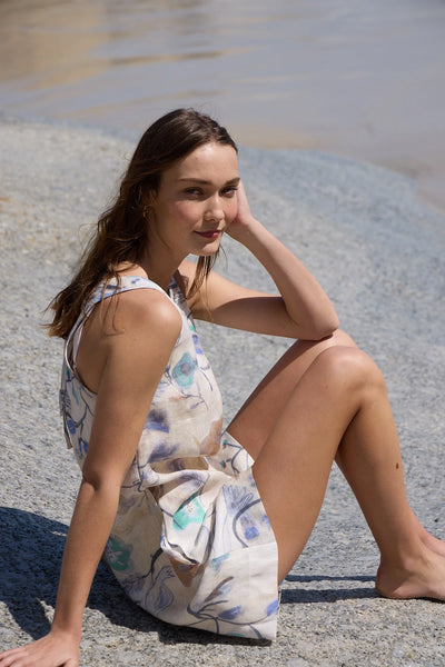 Farrow Playsuit in Pastel Birds