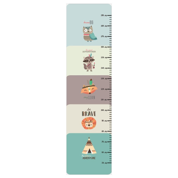 PVC Height Chart - Tribal Animals