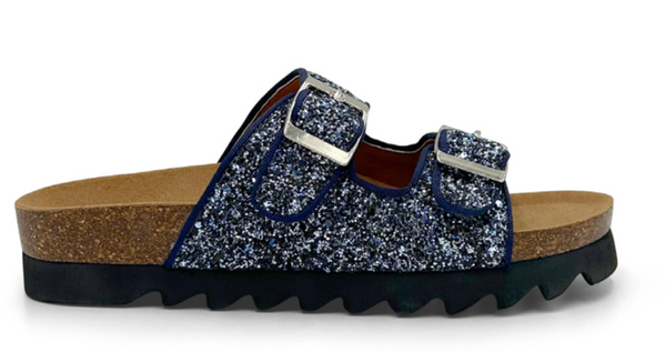 SALE Julz Hudson Navy Glitter