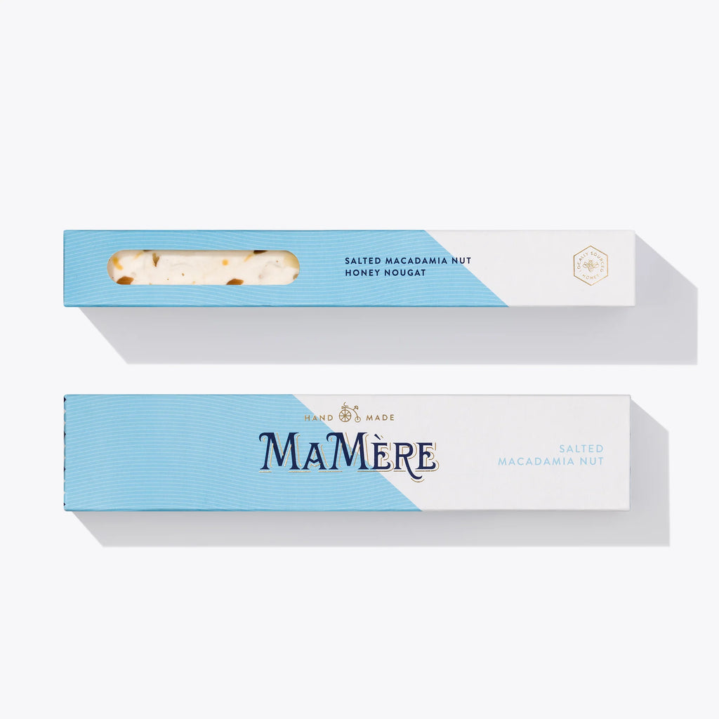 MaMere Salted Macadamia Nut Nougat 100g