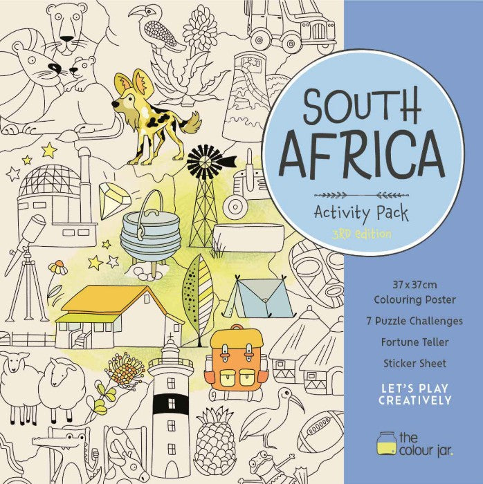 Creative Play ACTIVITY PACK - South Africa Map