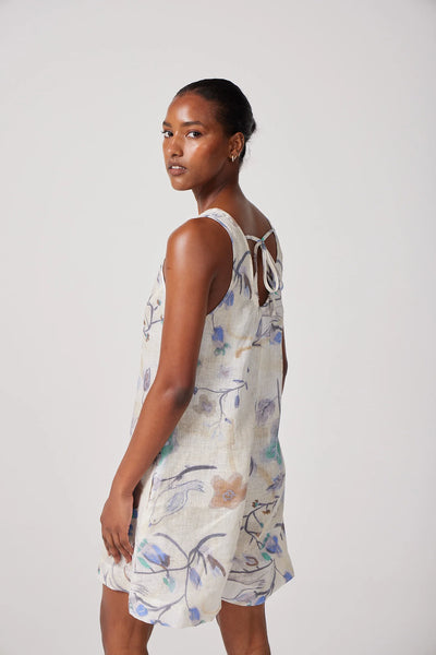 Farrow Playsuit in Pastel Birds
