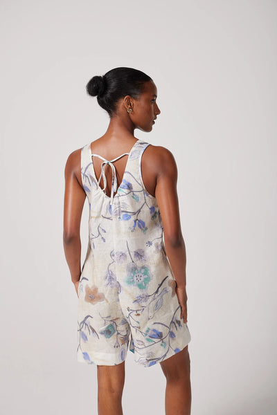 Farrow Playsuit in Pastel Birds