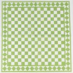 Tavola Biodegradable napkins - Checkerboard in Green