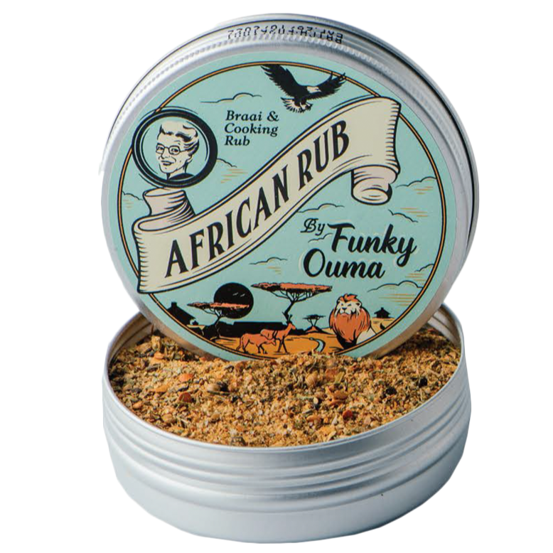 Funky Ouma Travel Tin - African Braai & Cooking Rub
