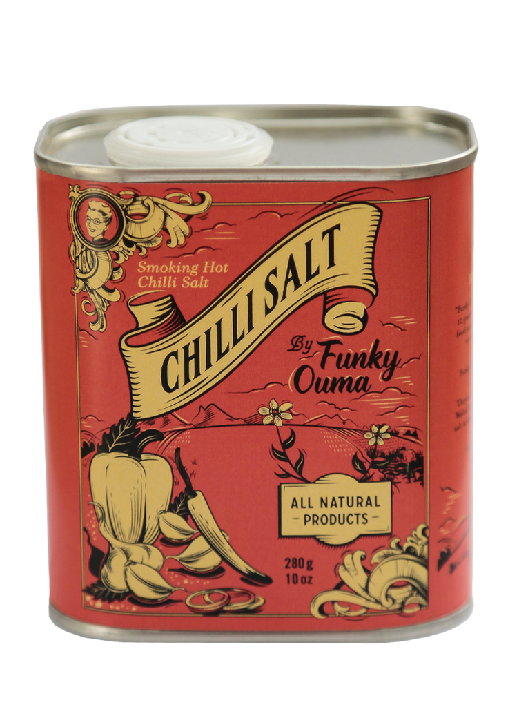 Funky Ouma Tin - Chilli Salt 280g