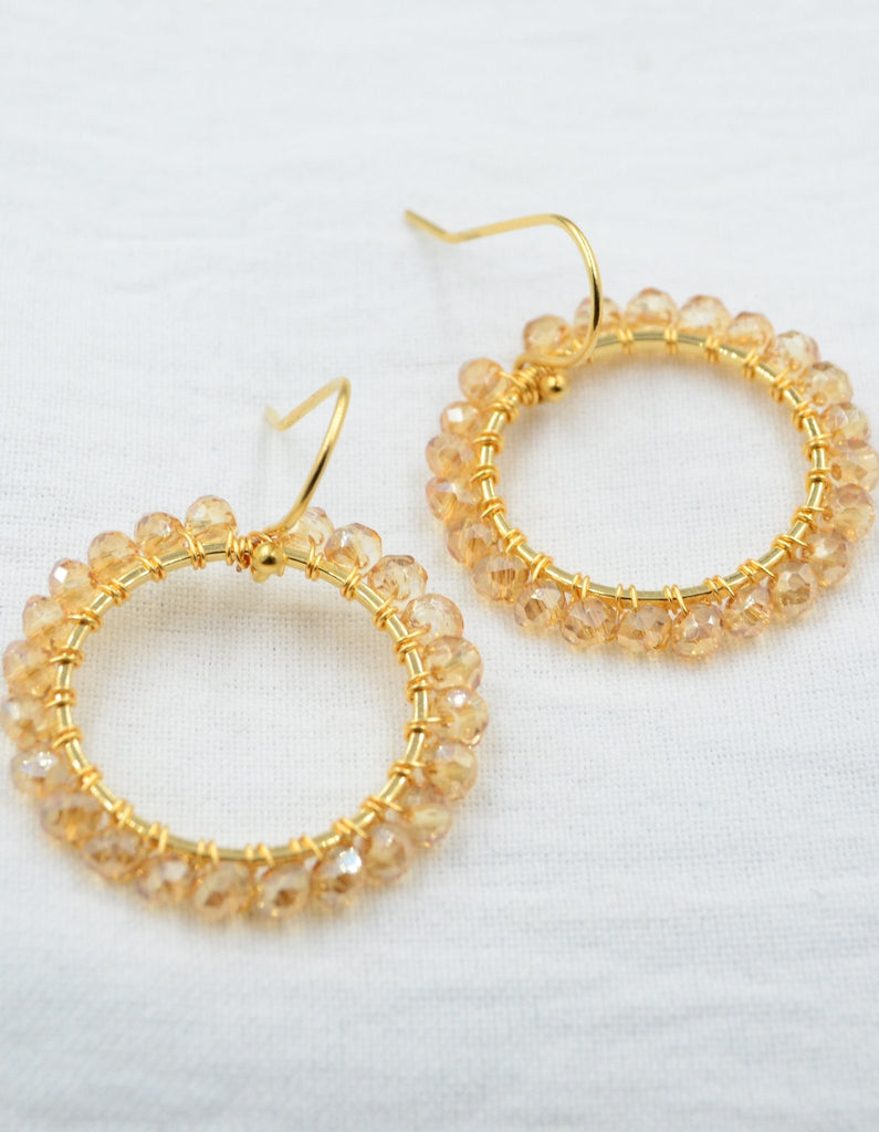 Aurora Huggies in Gold