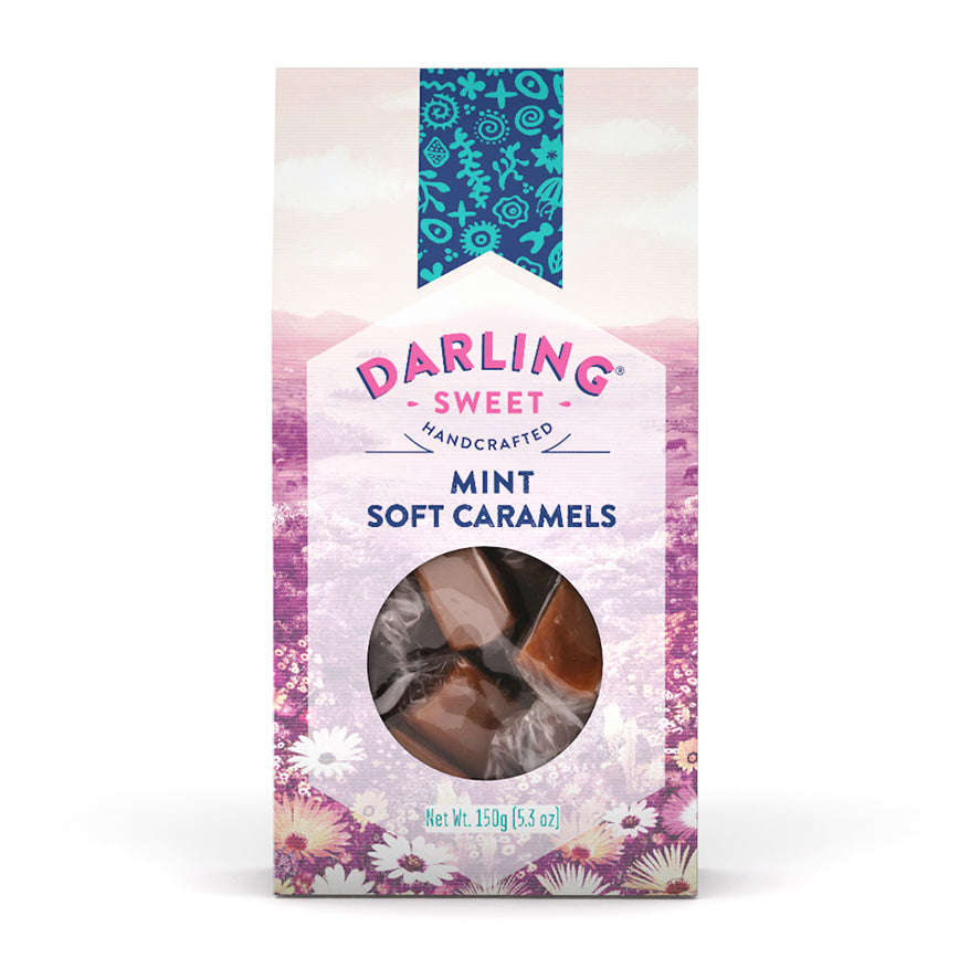 Darling Sweets Mint Soft Caramels 150g