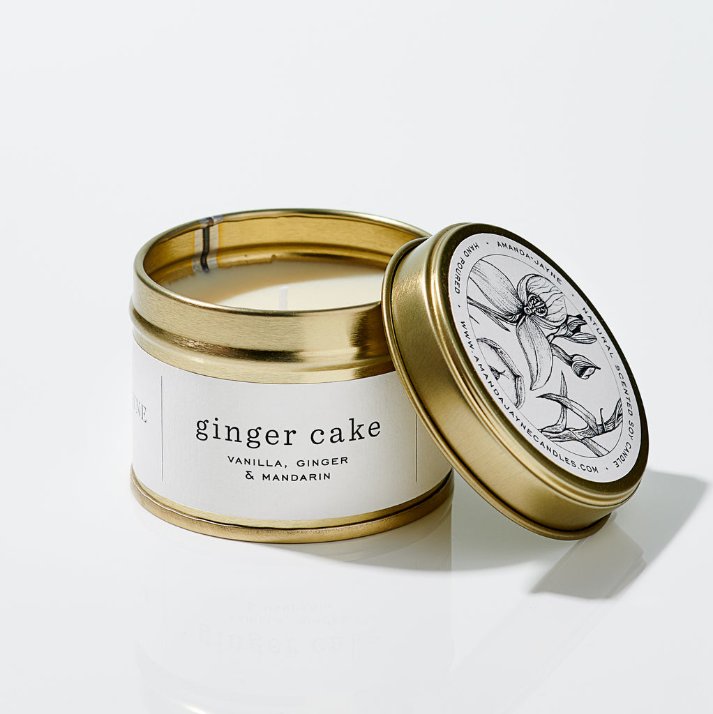 Amanda Jayne Ginger Cake Travel Tin