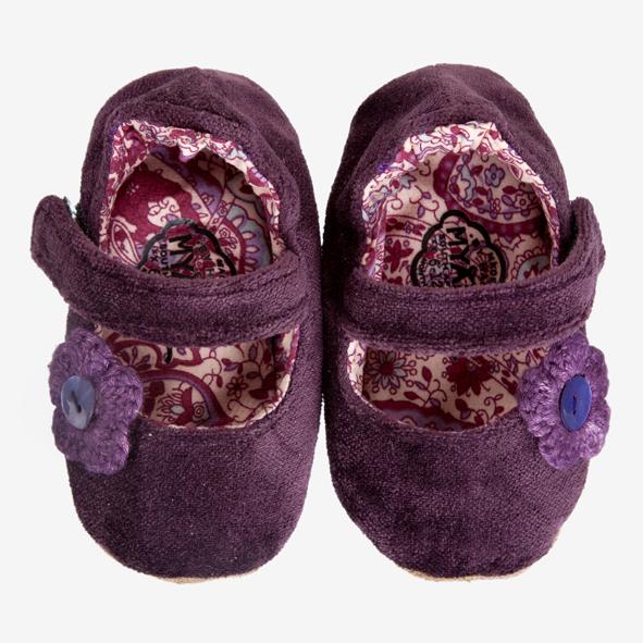 Myang Mary Jane / Girls - Plum Velvet