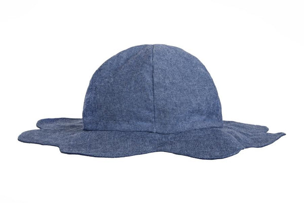 Myang Hat / Girls - Denim Petal