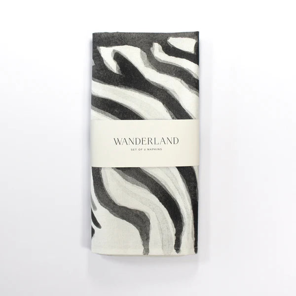 Wanderland Aureum Zebra Napkins