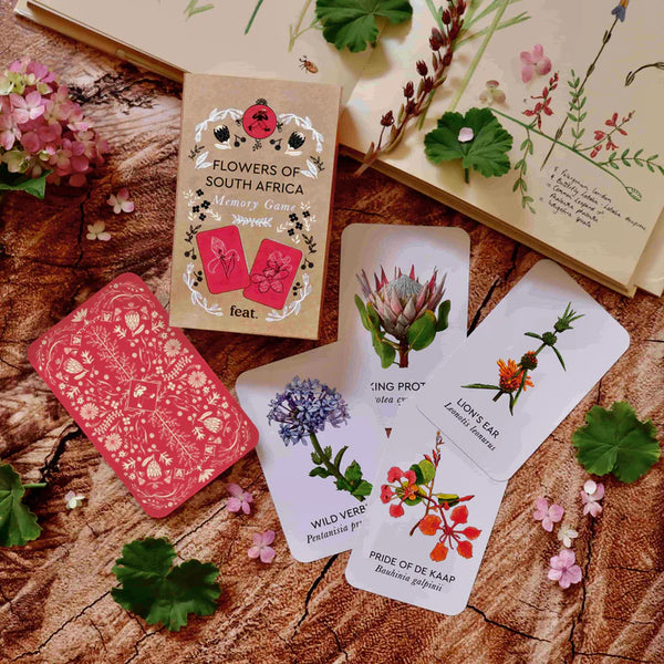 Flowers of South Africa Memory Game
