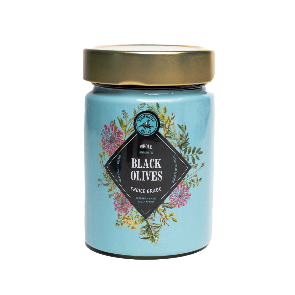 Namaqua Black Olives 345g