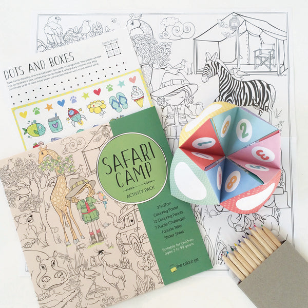 Creative Play ACTIVITY PACK - Safari Camp