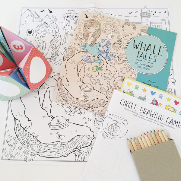 Creative Play ACTIVITY PACK - Whale Tales