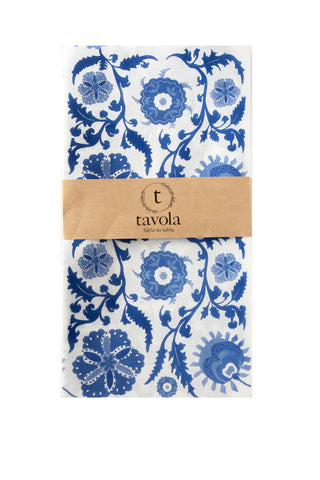 Tavola Biodegradable Runner - Blue Suzanie