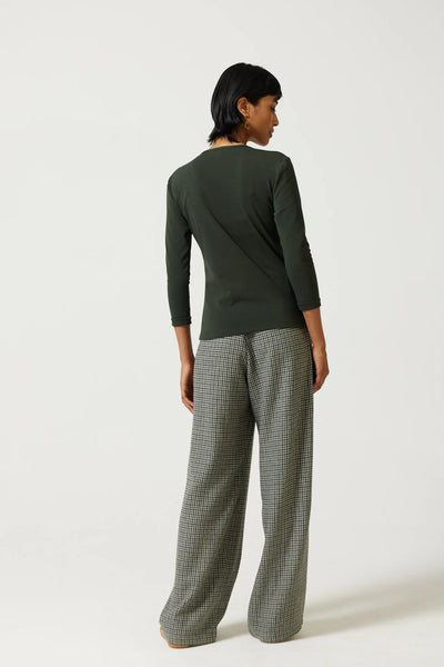 Celino Check Trouser in Monsoon Check