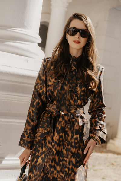 SALE Noir Safari Trench coat