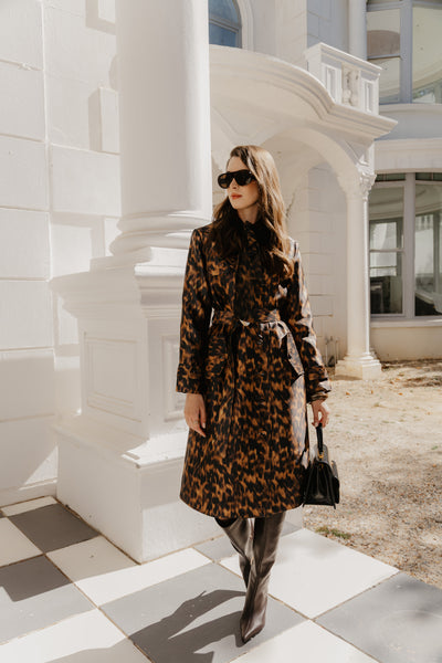 SALE Noir Safari Trench coat