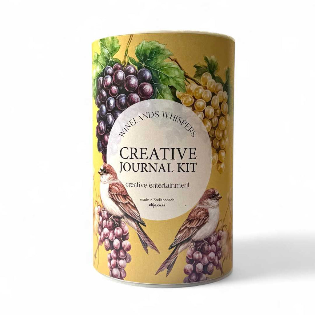 Winelands Whisper Creative Junk Journal Kit | Vintage Botanical Craft Pack