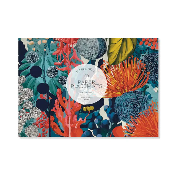 Paper Placemats - Fynbos Fiesta