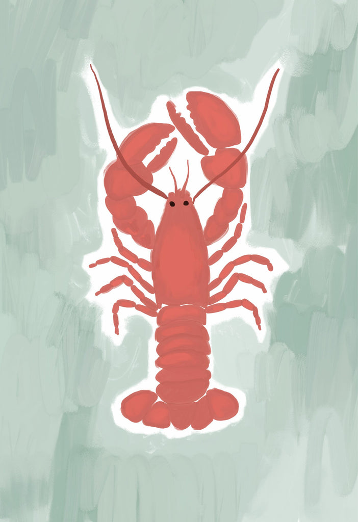 Lobster - AAC 10 Art Print in a A4