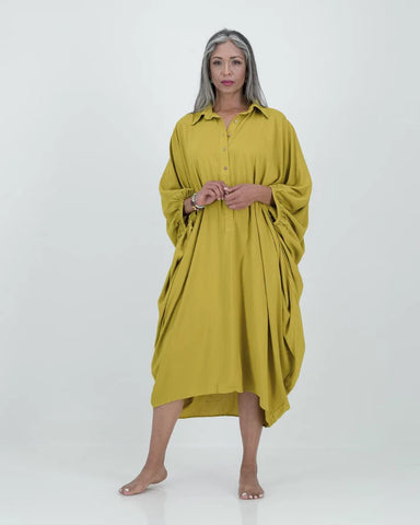 Artist kaftan - Lime