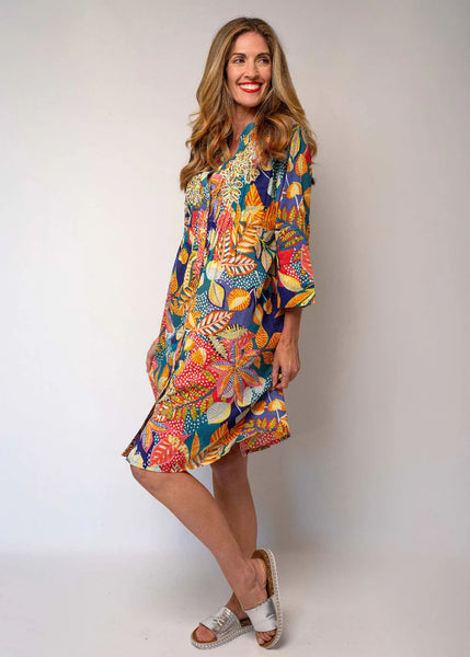 Tropea Dress - Mare Blue