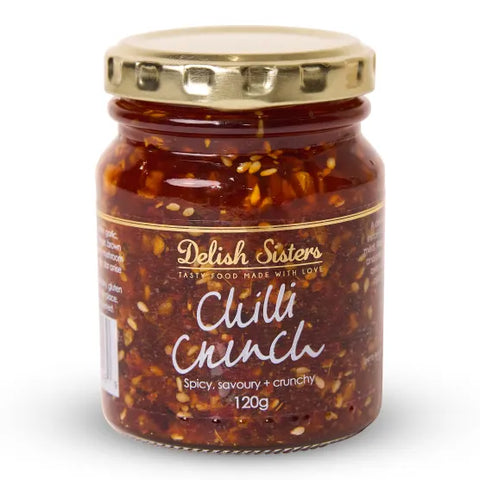 Delish Sisters Chilli Crunch, 120g