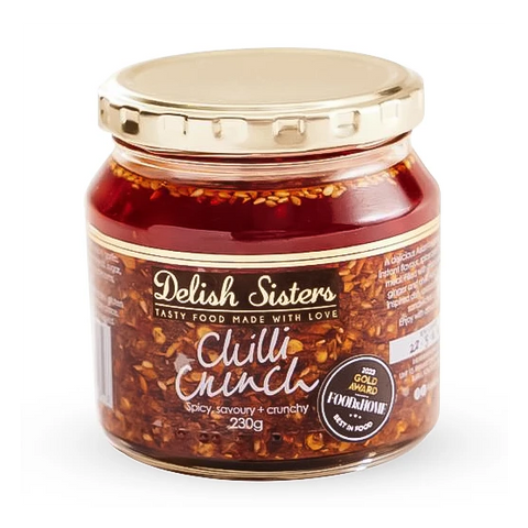 Delish Sisters Chilli Crunch, 230g