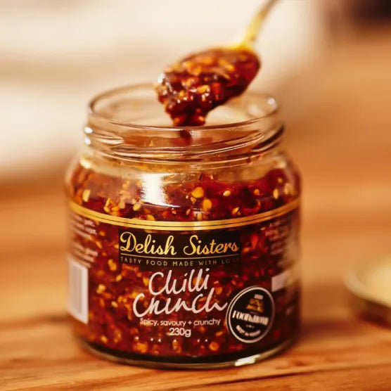 Delish Sisters Chilli Crunch, 230g
