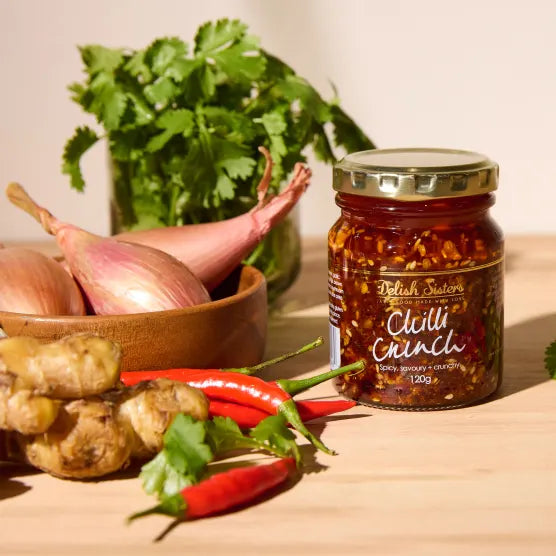 Delish Sisters Chilli Crunch, 120g