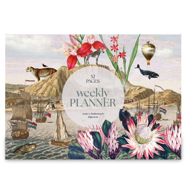 Leeukop Protea Weekly Planner 52 pages