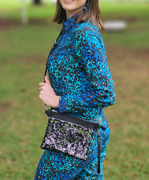 The Pouch | Black Bling