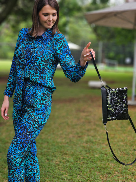 The Pouch | Black Bling