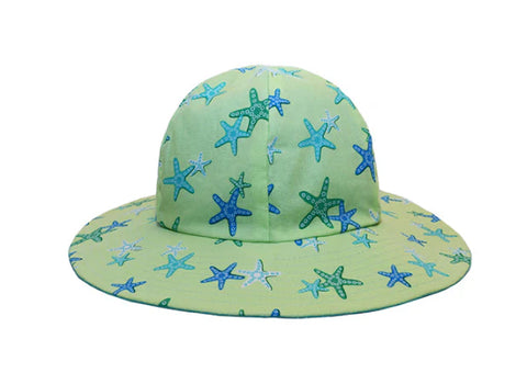 Myang Hat / Unisex - Lime Starfish