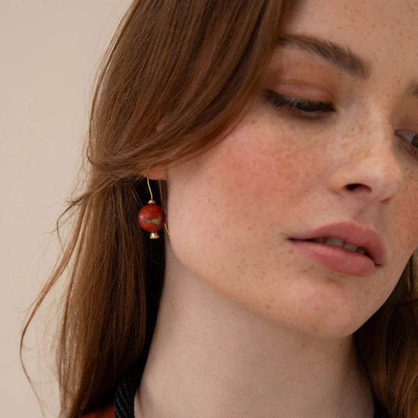 Pichulik Granada earrings - Jasper