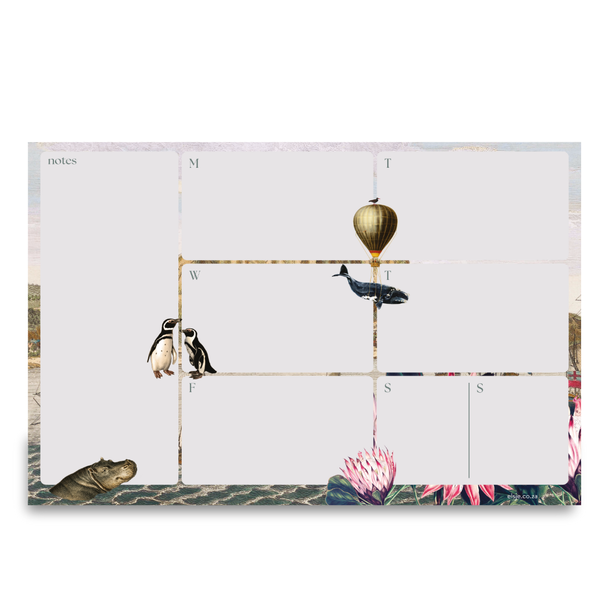 Leeukop Protea Weekly Planner 52 pages