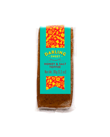 Darling Sweets Honey & Salt Toffee Bar 30g