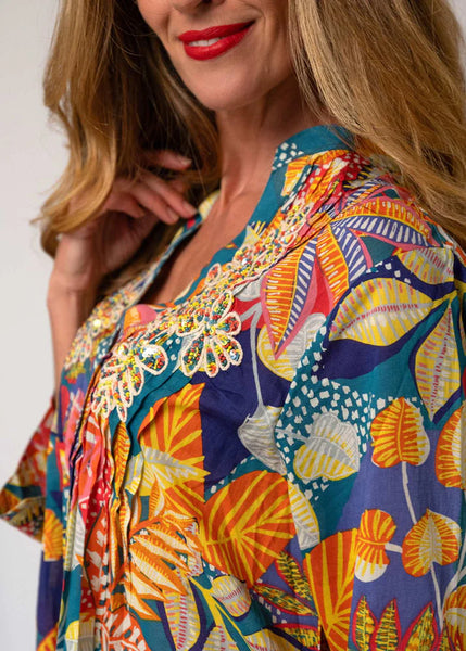 Tropea Dress - Mare Blue