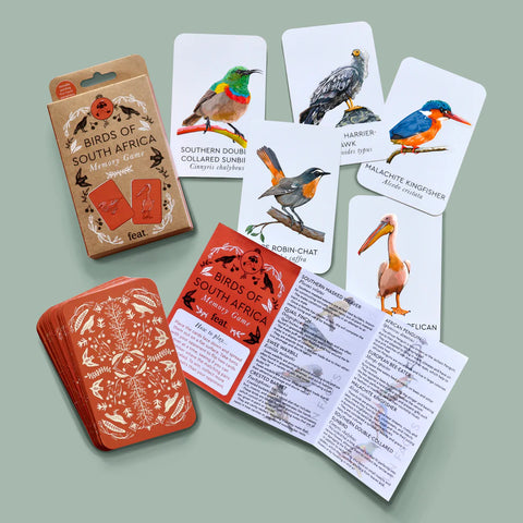 Birds of South Africa Memory Game