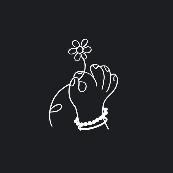 TLM tee "Grab Life By The Koeksusters" - Black with White
