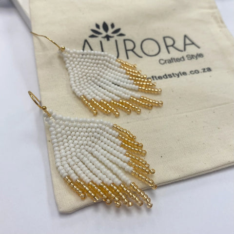 Aurora ACJ Mini Tassel White & Gold (Gold)